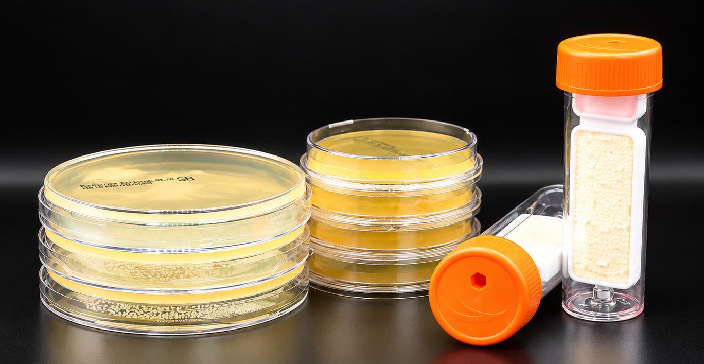 RODAC contact plates, dipslides, swabs and Petri dishes for microbiological monitoring
